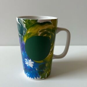 Starbucks Floral Ceramic Mug with Handle